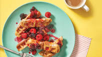 Waffle French Toast Sticks with Berry Compote Waffle French Toast Sticks with Berry Compote