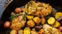 Roasted Lemon Rosemary Chicken with Potatoes Roasted Lemon Rosemary Chicken with Potatoes