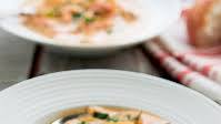 Salmon Chowder with Leeks & Potatoes Salmon Chowder with Leeks & Potatoes