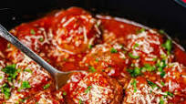 Pork and Beef Meatballs With Tomato Sauce Pork and Beef Meatballs With Tomato Sauce