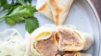 Easy Vegan Refried Bean and Cheese Burrito Easy Vegan Refried Bean and Cheese Burrito