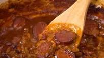 Baked Beans with Smoked Sausage Baked Beans with Smoked Sausage