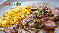 PORK STEAK WITH PEPPER MUSHROOM SAUCE PORK STEAK WITH PEPPER MUSHROOM SAUCE