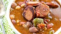 Slow Cooker Cajun Sausage and Bean Soup Slow Cooker Cajun Sausage and Bean Soup