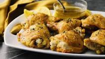 Lemon and Garlic Baked Chicken Thighs Lemon and Garlic Baked Chicken Thighs