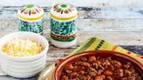 Slow Cooker Beef and Refried Bean Chili Slow Cooker Beef and Refried Bean Chili