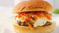 Veal Burgers with Fresh Tomato Sauce Veal Burgers with Fresh Tomato Sauce