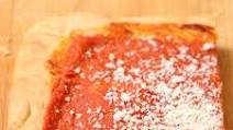 Homemade Philadelphia Tomato Pie-Style Pizza Recipe Homemade Philadelphia Tomato Pie-Style Pizza Recipe