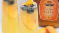 Royal Peach Fizz Cocktail Royal Peach Fizz Cocktail