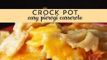 Easy Pierogi Casserole {Crock Pot} Easy Pierogi Casserole {Crock Pot}