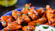 Air Fryer Chicken Wings Recipe With 3 Sauces | Sip Bite Go Air Fryer Chicken Wings Recipe With 3 Sauces | Sip Bite Go