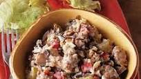 Sausage & Wild Rice Bake Sausage & Wild Rice Bake