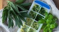 Frozen Herbs in Olive Oil Frozen Herbs in Olive Oil