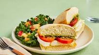 WARM PESTO CAPRESE SANDWICHES WARM PESTO CAPRESE SANDWICHES