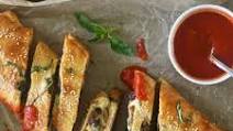 Easy Vegetarian Stromboli Recipe Easy Vegetarian Stromboli Recipe