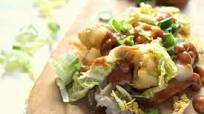 Asian Inspired Avocado & Mushroom Tostadas Asian Inspired Avocado & Mushroom Tostadas