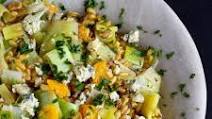 Kamut Salad Recipe with Oranges, Leeks & Blue Cheese Kamut Salad Recipe with Oranges, Leeks & Blue Cheese