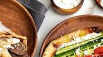 Beef and Lamb Gyros with EVOO Tzatziki Sauce Beef and Lamb Gyros with EVOO Tzatziki Sauce