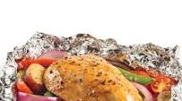 Foil Packet Grilled Chicken and Vegetables Foil Packet Grilled Chicken and Vegetables