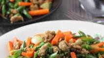 Pork and Green Bean Stir-fry Pork and Green Bean Stir-fry