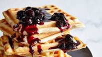 Ricotta Lemon-Blueberry Waffles Ricotta Lemon-Blueberry Waffles