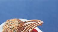 Lamb Racks with Bread Crumbs, Parsley and Lemon Lamb Racks with Bread Crumbs, Parsley and Lemon