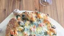 Lobster Pizza with Spinach and Gouda Lobster Pizza with Spinach and Gouda