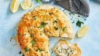 Chicken spanakopita pie Chicken spanakopita pie