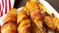 Bacon Wrapped Potato Wedges Bacon Wrapped Potato Wedges