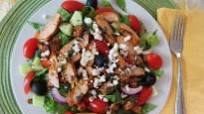 Greek Salad with Traditional Greek Dressing Greek Salad with Traditional Greek Dressing