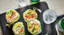 Low-Carb Chicken and Cheddar Lettuce Wraps Low-Carb Chicken and Cheddar Lettuce Wraps