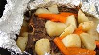 Chuck Steak and Potatoes in Foil Chuck Steak and Potatoes in Foil