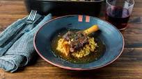 Armenian Style Braised Lamb Shanks with Barley Risotto by Chef Bonnie Morales Armenian Style Braised Lamb Shanks with Barley Risotto by Chef Bonnie Morales