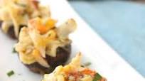 Crab stuffed portabella mushrooms Crab stuffed portabella mushrooms