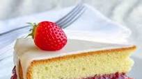 Strawberry Vanilla Sponge Cake Strawberry Vanilla Sponge Cake