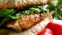 Blackened Salmon Poor Boy Sandwiches Blackened Salmon Poor Boy Sandwiches