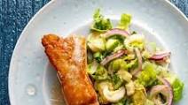 Pan Seared Grouper with Hearts of Palm Salad Pan Seared Grouper with Hearts of Palm Salad