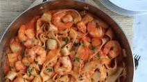 Seafood Pappardelle Seafood Pappardelle