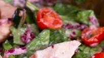 Greek Chicken Gyro Salad Recipe by Tasty Greek Chicken Gyro Salad Recipe by Tasty
