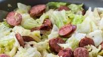 Cabbage and Kielbasa Skillet Cabbage and Kielbasa Skillet