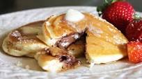 Chocolate-Stuffed Pancakes Chocolate-Stuffed Pancakes