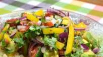 Avocado, Tomato and Mango Salsa Avocado, Tomato and Mango Salsa