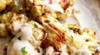 Roasted Cauliflower with Tahini Roasted Cauliflower with Tahini