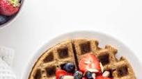 Vegan Cinnamon Rye Waffles Vegan Cinnamon Rye Waffles