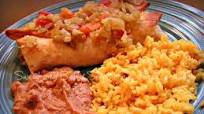 Turkey Chimichangas w/Green Chile Sauce Turkey Chimichangas w/Green Chile Sauce
