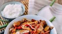 Shredded Pork with Bean Curd (香干肉丝) Shredded Pork with Bean Curd (香干肉丝)