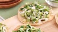 Green Veggie Tostadas Green Veggie Tostadas