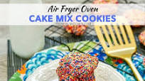 Air Fryer Cake Mix Cookies Air Fryer Cake Mix Cookies