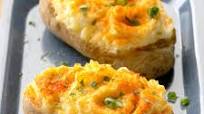 Creamy Twice-Baked Potatoes Creamy Twice-Baked Potatoes