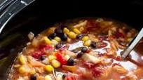 Slow Cooker Enchilada Soup Slow Cooker Enchilada Soup